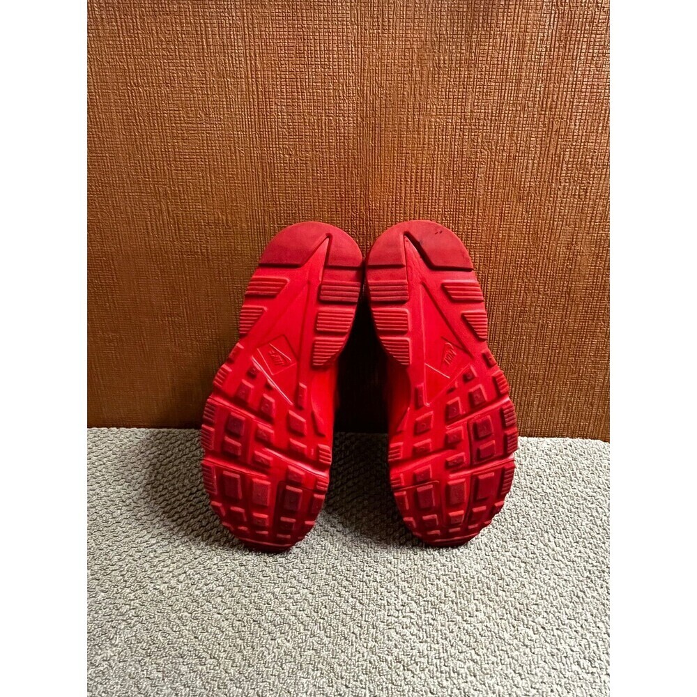 NIKE YOUTH AIR HUARACHE RUN # 654275-800 RED RUNNING SHOES SIZE 6Y - Picture 6 of 6